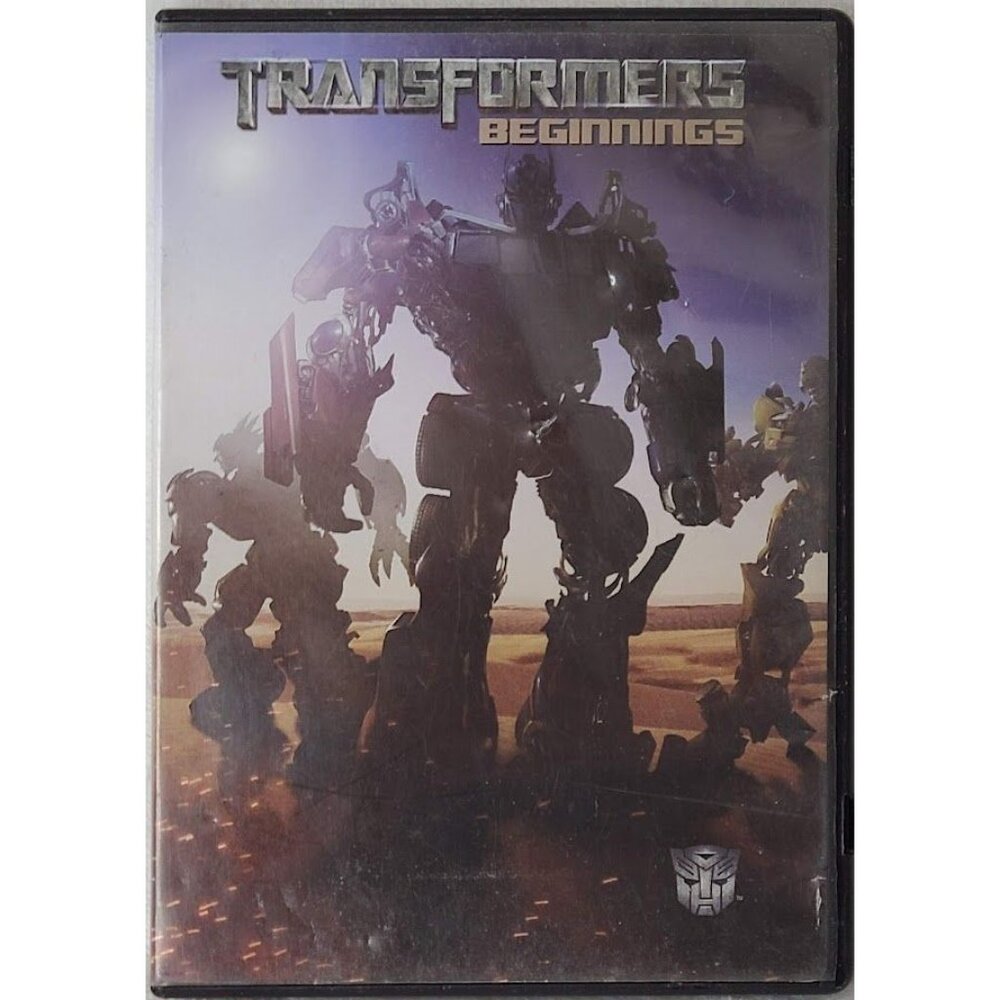 Transformers: Beginnings DVD 2007 Widescreen Walmart Exclusive Dreamworks